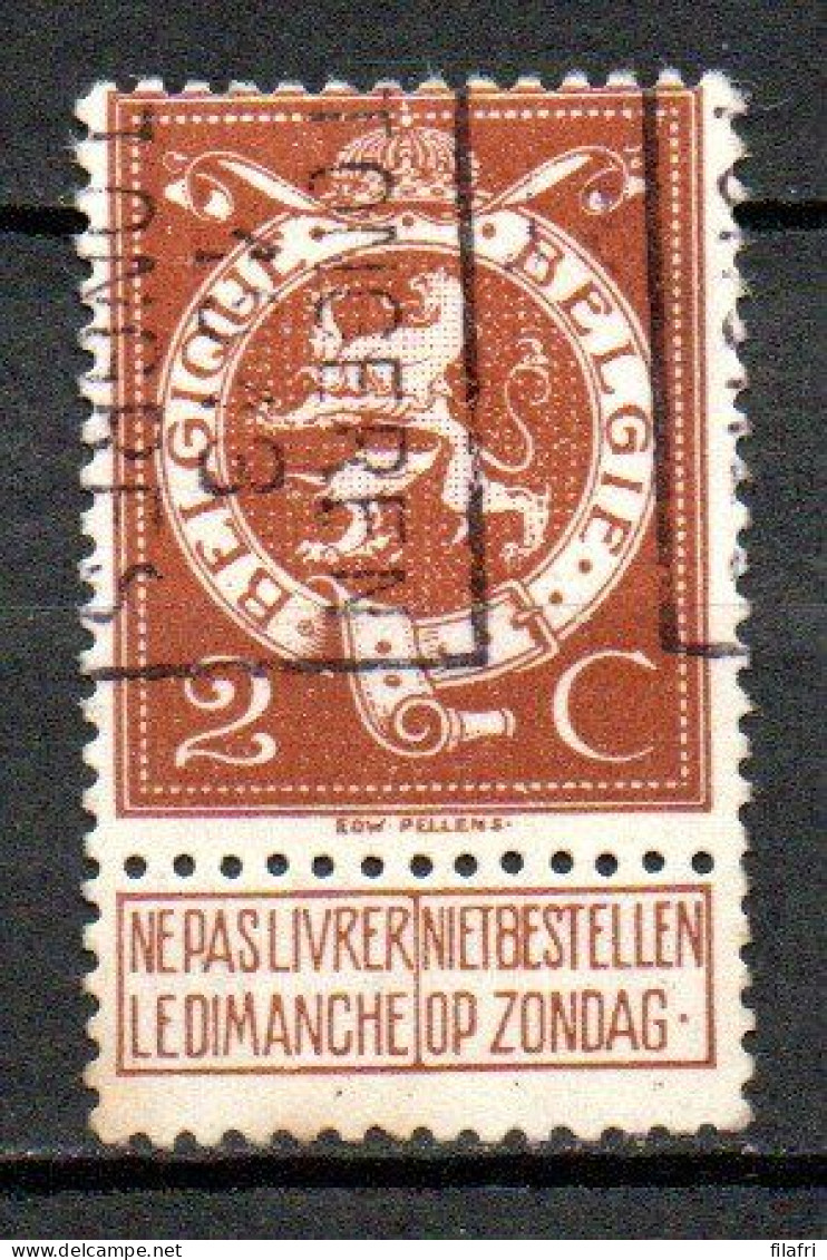 2240 Voorafstempeling Op Nr 109 - TONGEREN 1913 TONGRES -  Positie B - Roller Precancels 1910-19