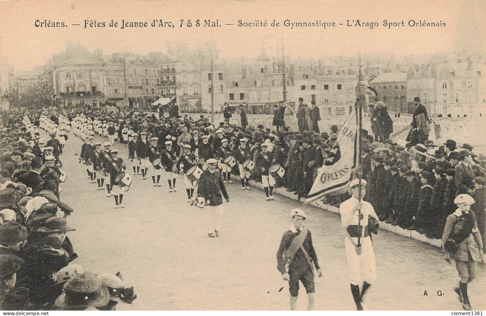 Orleans Fetes De Jeanne D'arc 7 Et 8 Mai Societe De Gymnastique L'arago Sport Orleanais - Orleans