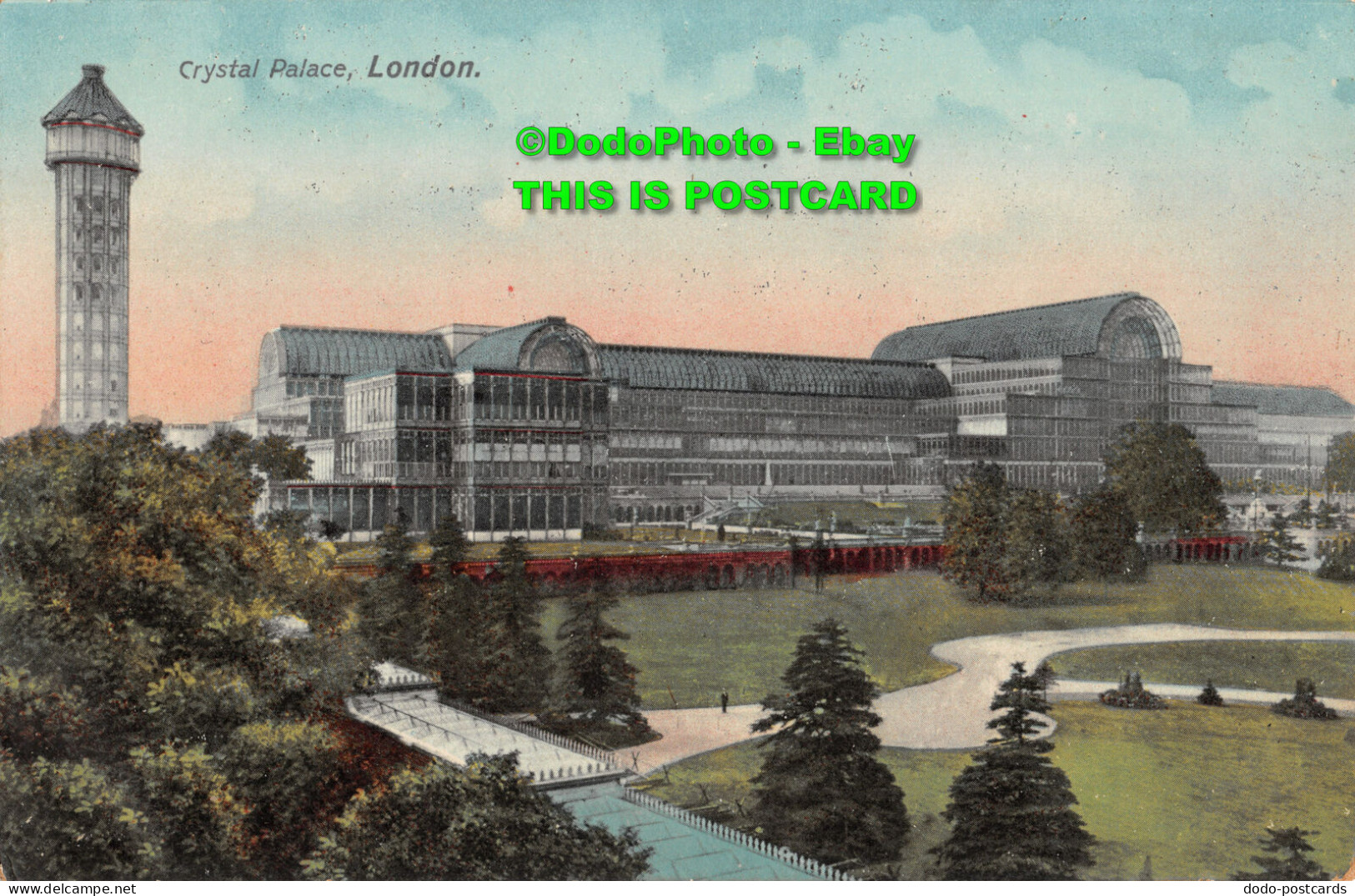 R343897 Crystal Palace. London. The Philco Publishing. Series No. 2446 - Sonstige & Ohne Zuordnung