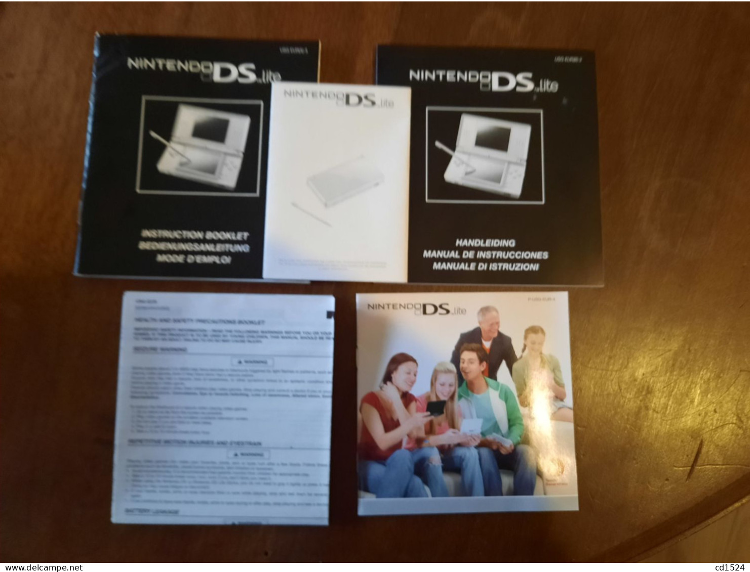 Nintendo DS Lite (livrets D'instructions De La Console) - Other & Unclassified