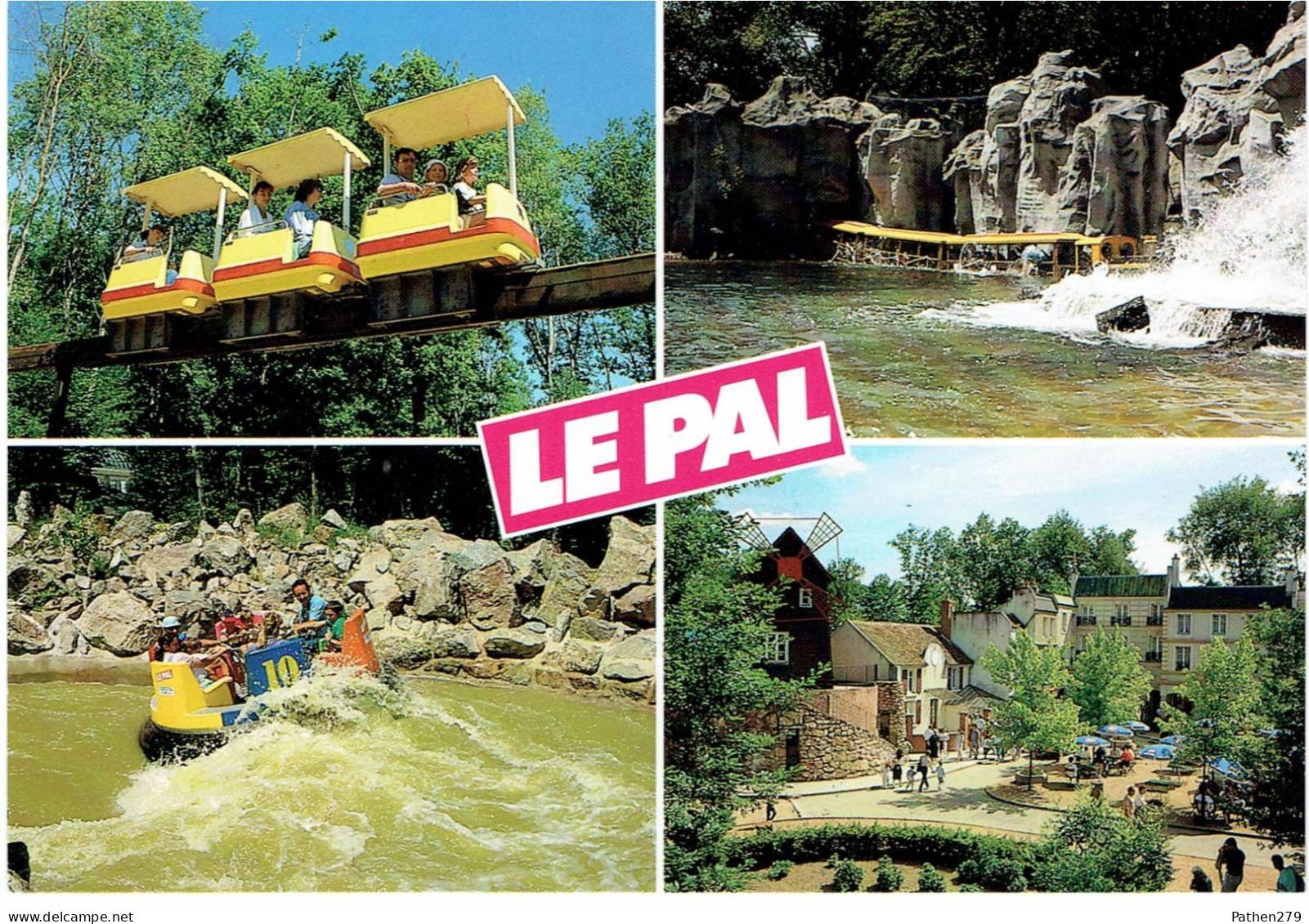 CPM FRANCE 03 DOMPIERRE-SUR-BESBRE - Parc Animalier Et D'attractions LE PAL - Multivues 1997 - Sonstige & Ohne Zuordnung