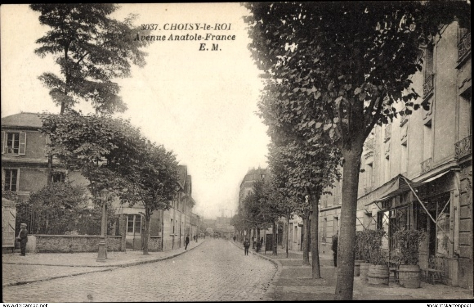 CPA Choisy Le Roi Val De Marne, Avenue Anatole France - Other & Unclassified