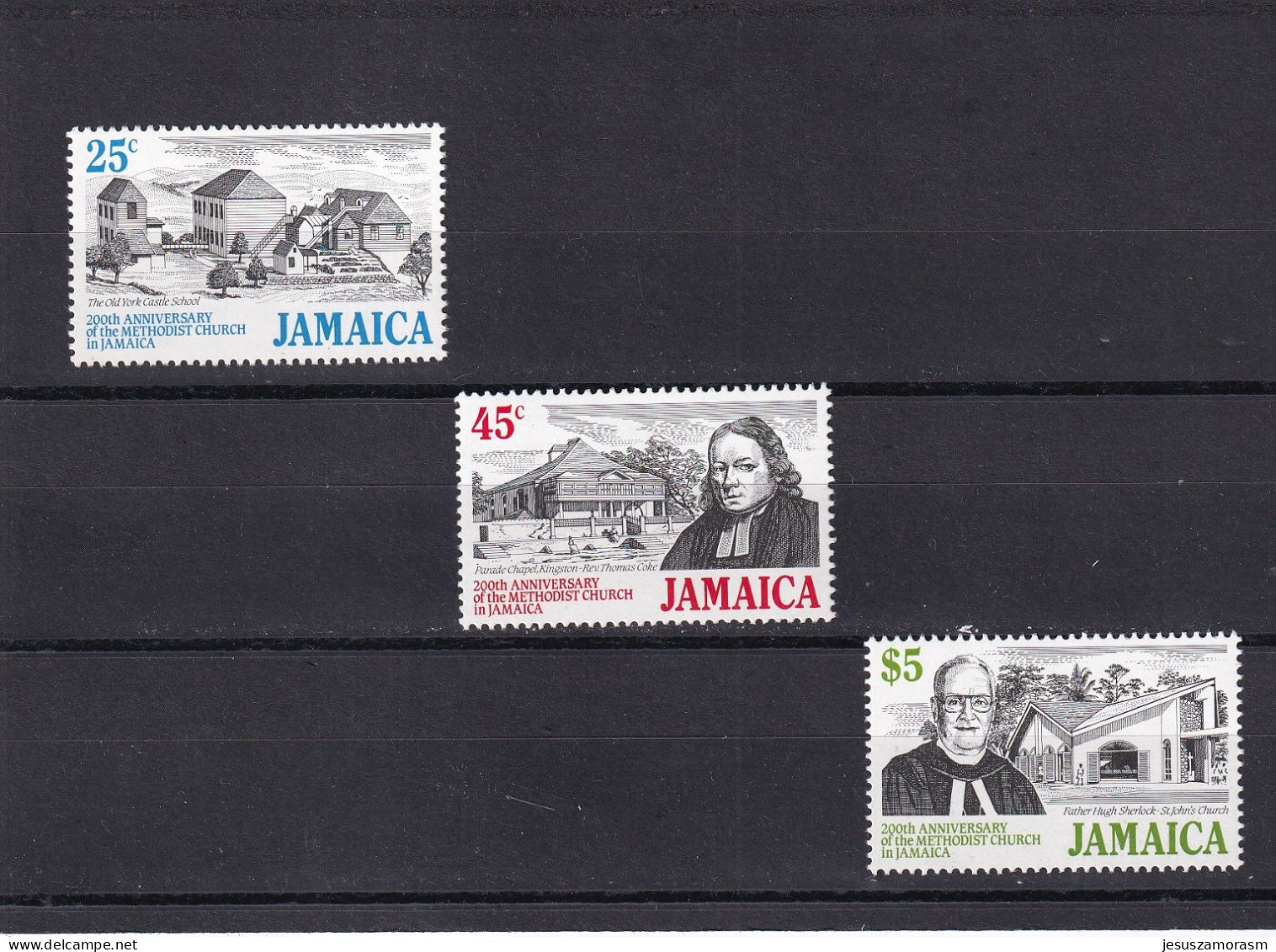 Jamaica Nº 740 Al 742 - Giamaica (1962-...)