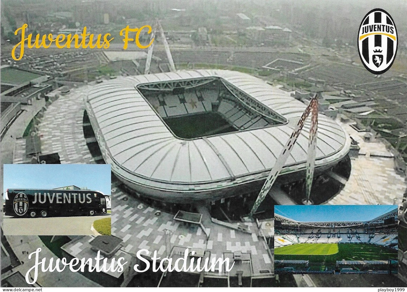 Sports - Football - JUVENTUS FC - Juventus Stadium Et Le Bus - Cpm - Vierge - Football