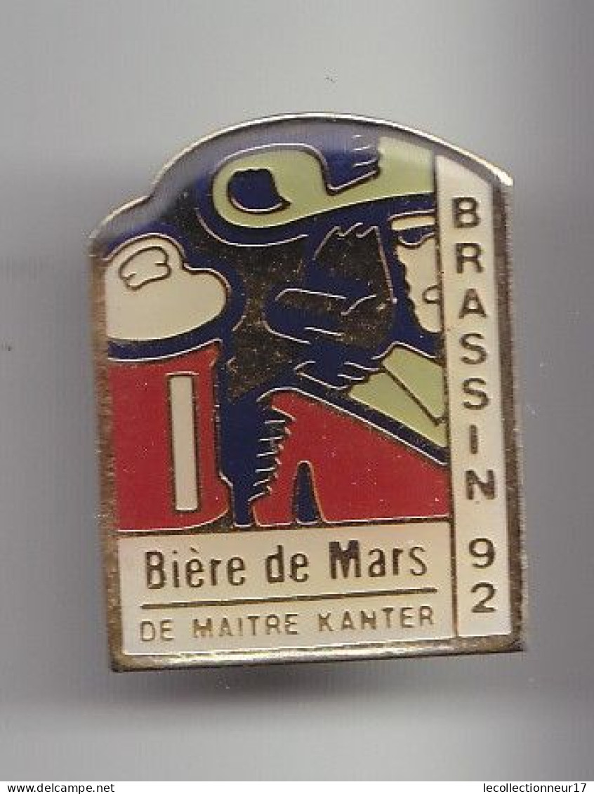 Pin's Bière De Mars De Maitre Kanter Brassin 92 Réf 5497 - Cerveza