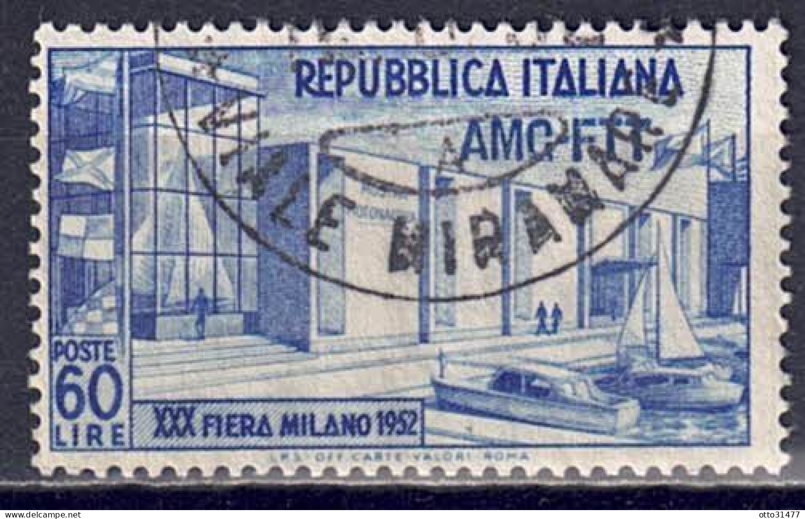 Italien / Triest Zone A - 1952 - Mailänder Messe, Nr. 176, Gestempelt / Used - Used