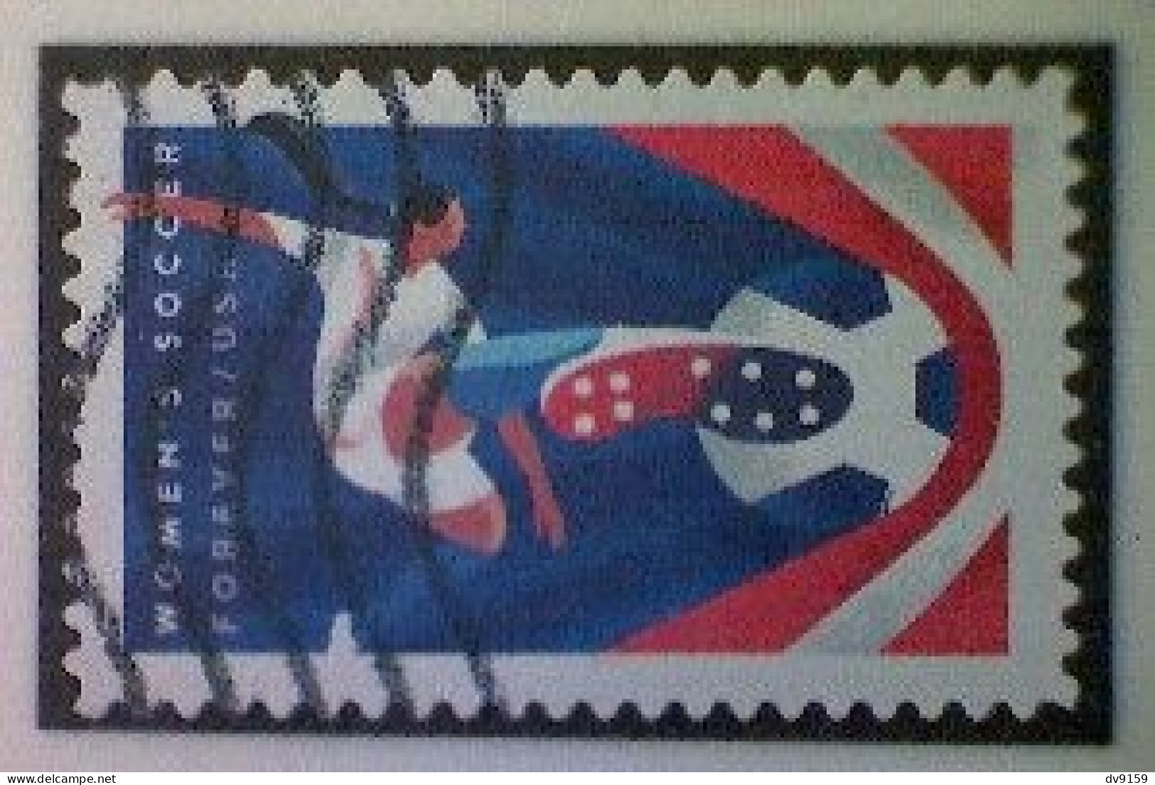 United States, Scott #5754, Used(o), 2023, Women's Soccer, (63¢), Multicolored - Usati