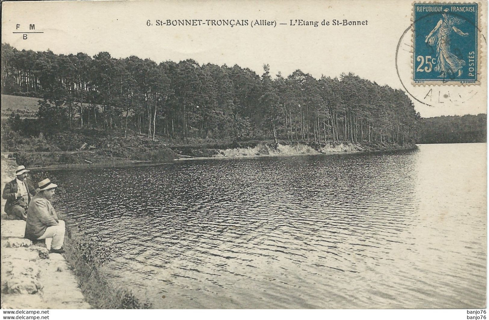 Saint-Bonnet-Tronçais (03) - L'Etang De St-Bonnet - Andere & Zonder Classificatie