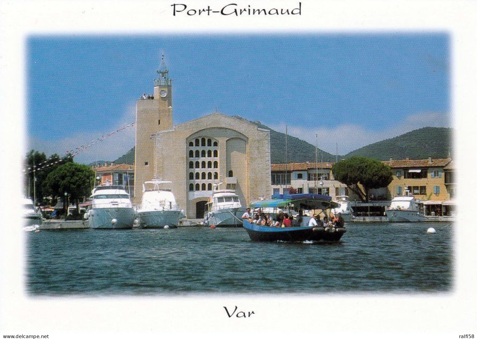 1 AK Frankreich * Port Grimaud - Eine Postmoderne Planstadt - Gegründet 1966 - Vorbild Der Anlage Ist Venedig * - Port Grimaud