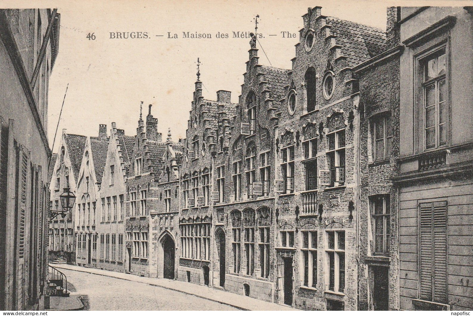 104-Brugge-Bruges Het Handelshuis La Maison Des Métiers - Brugge