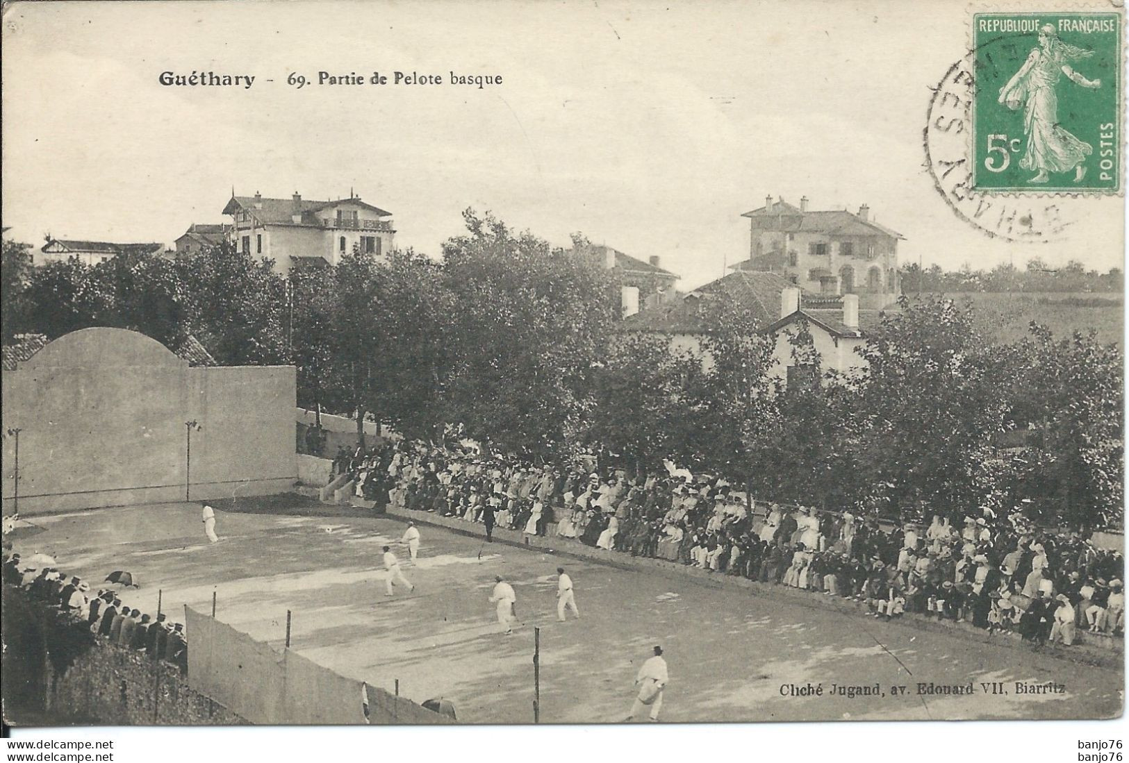 Guéthary (64) - Partie De Pelote Basque - Guethary