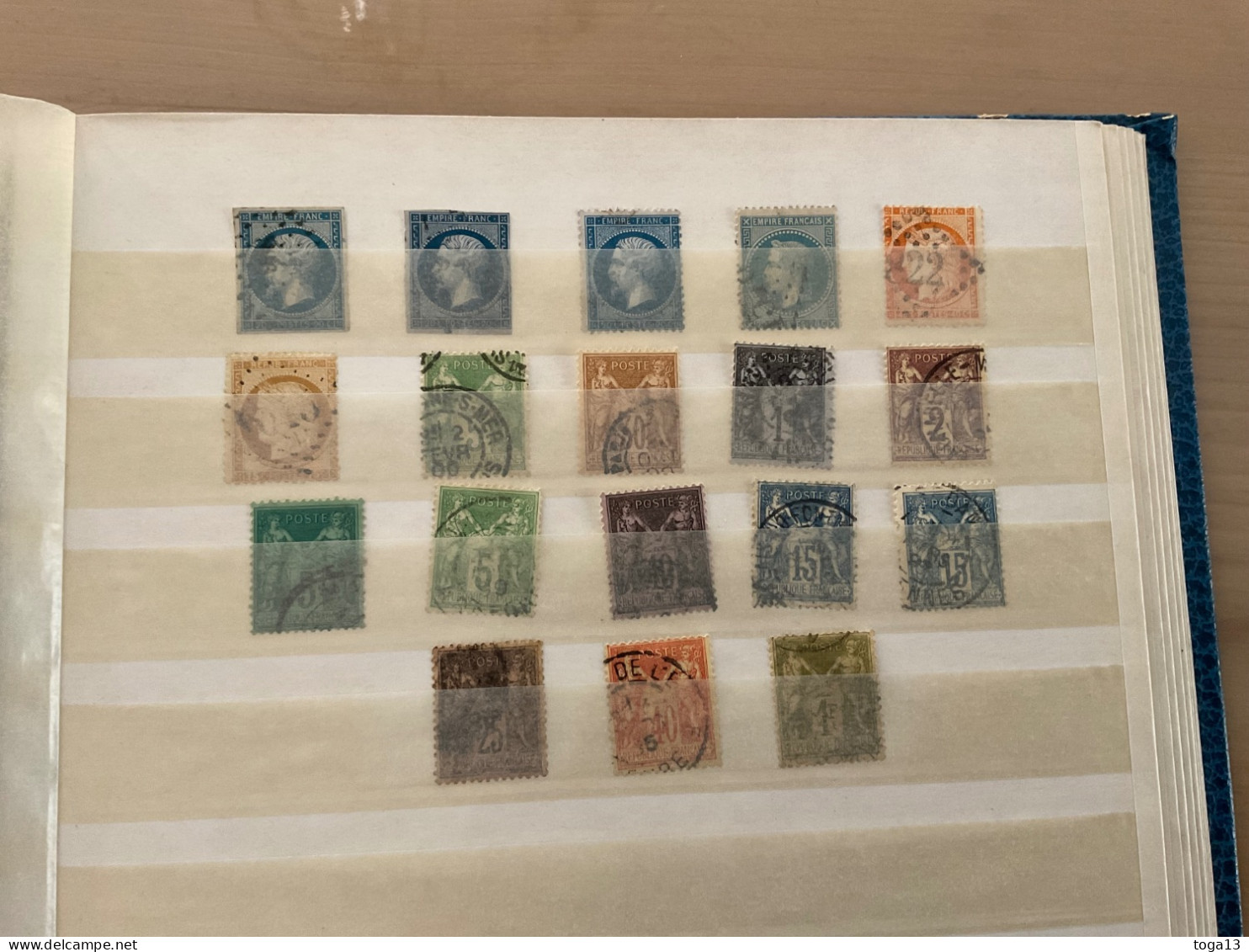 Lot 18 Timbres Avant 1900 - Altri & Non Classificati