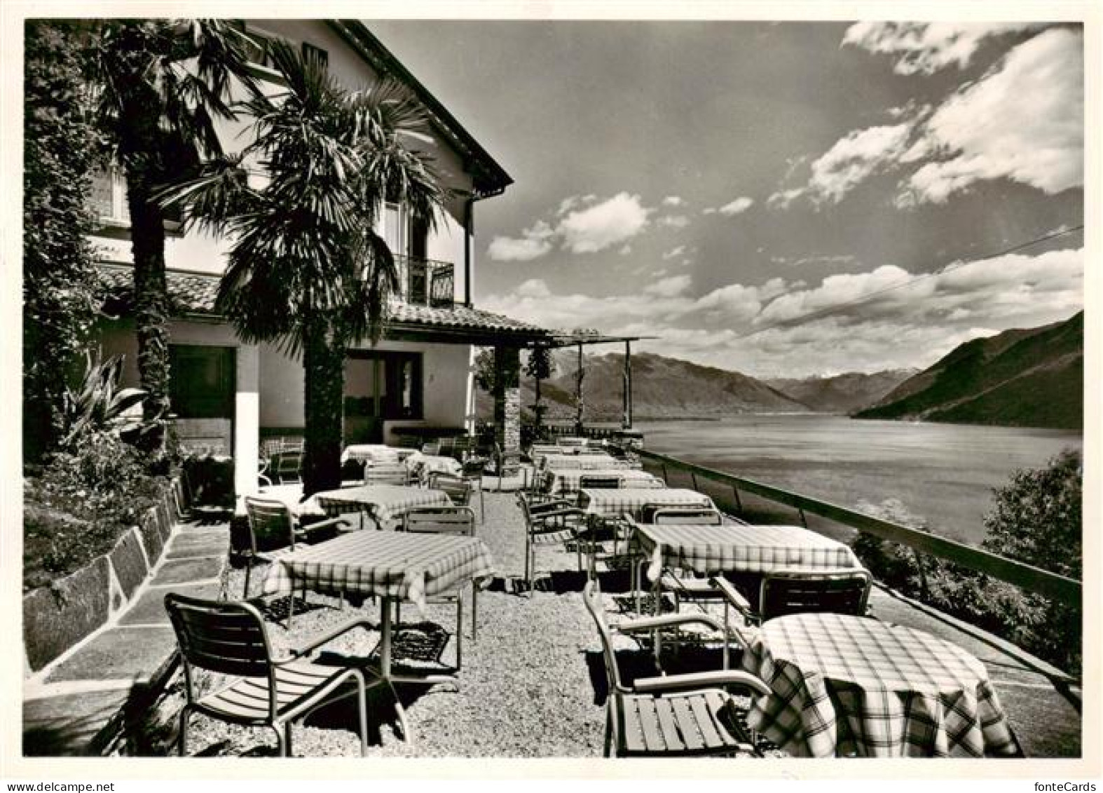 13871929 Brissago Lago Maggiore TI Hotel Bella Vista Terrassen Restaurant  - Sonstige & Ohne Zuordnung