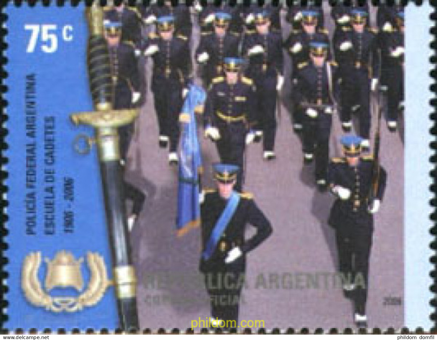 192885 MNH ARGENTINA 2006 POLICIA FEDERAL ARGENTINA - Nuevos