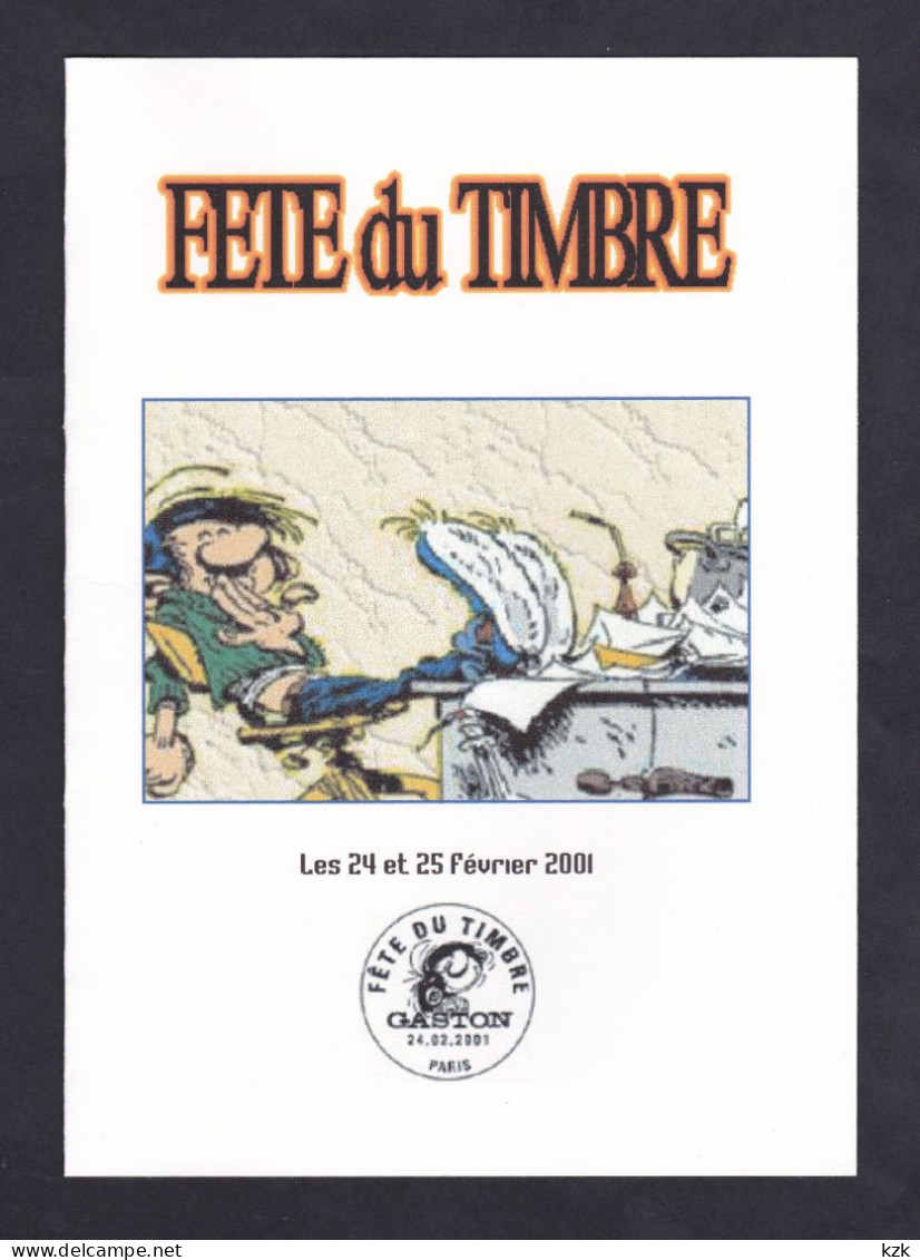 2 09	0102	-	Fête Du Timbre - Lens 24/02/2001 - Dag Van De Postzegel