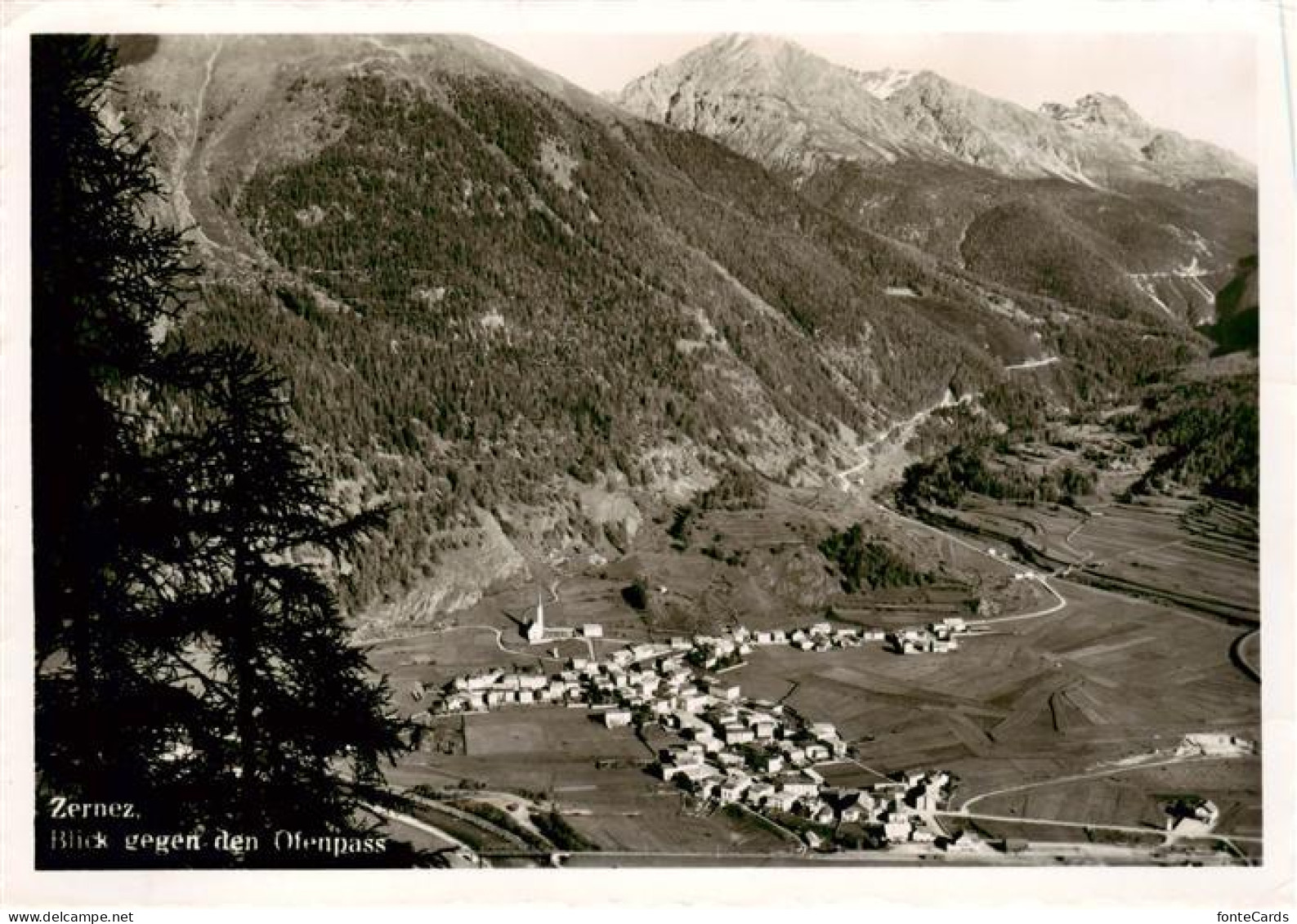 13871647 Zernez GR Blick Zum Ofenpass Zernez GR - Autres & Non Classés