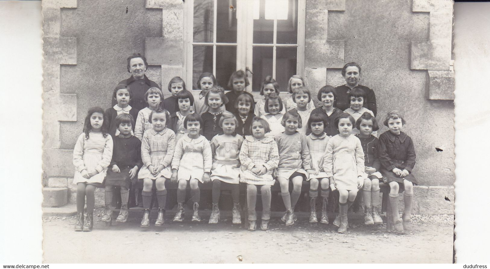 MAUZE   CARTE PHOTO ECOLE  CLICHE PHOTOGRAPHE NIORT - Mauze Sur Le Mignon