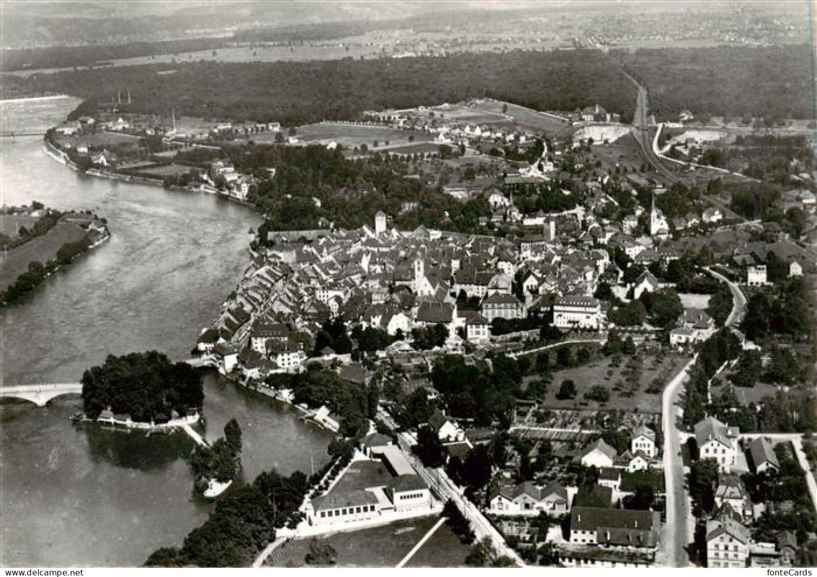 13870739 Rheinfelden AG Fliegeraufnahme Rheinfelden AG - Andere & Zonder Classificatie