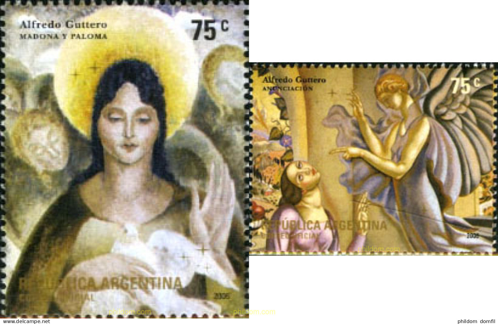 194726 MNH ARGENTINA 2006 NAVIDAD - Nuevos