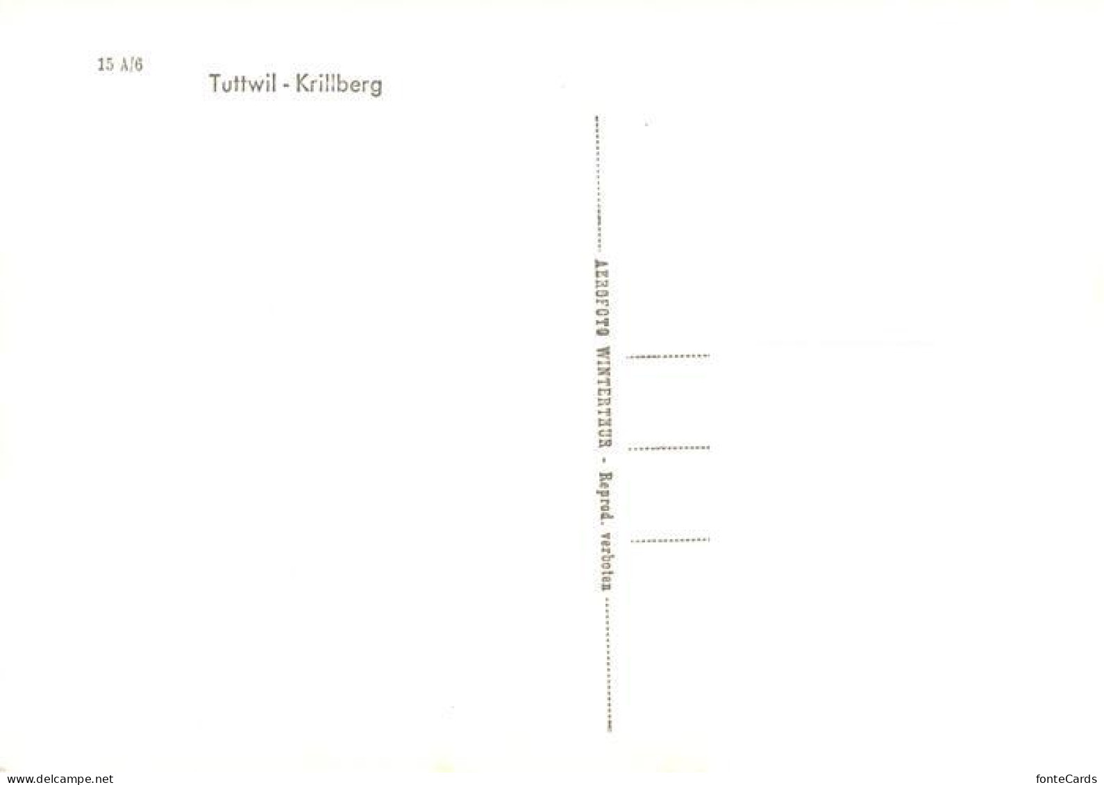 13868737 Krillberg Tuttwil TG Fliegeraufnahme  - Autres & Non Classés