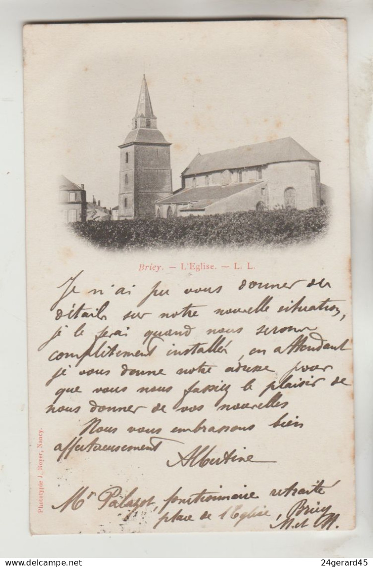 CPA PIONNIERE BRIEY (Meurthe Et Moselle) - L'Eglise - Briey