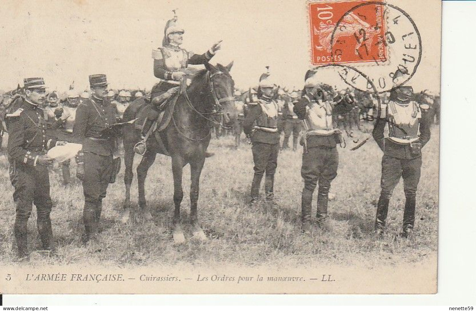 L'ARMEE FRANCAISE -- Cuirassiers -- Les Ordres Pour La Manoeuvre 1910 - Manöver
