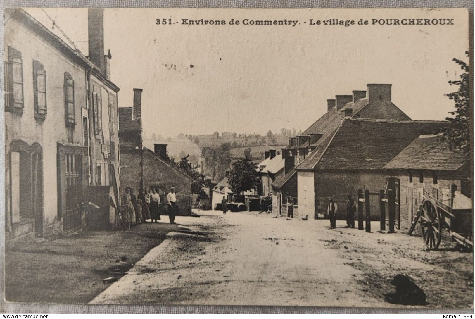 Commentry Le Village De Pourcheroux - Commentry