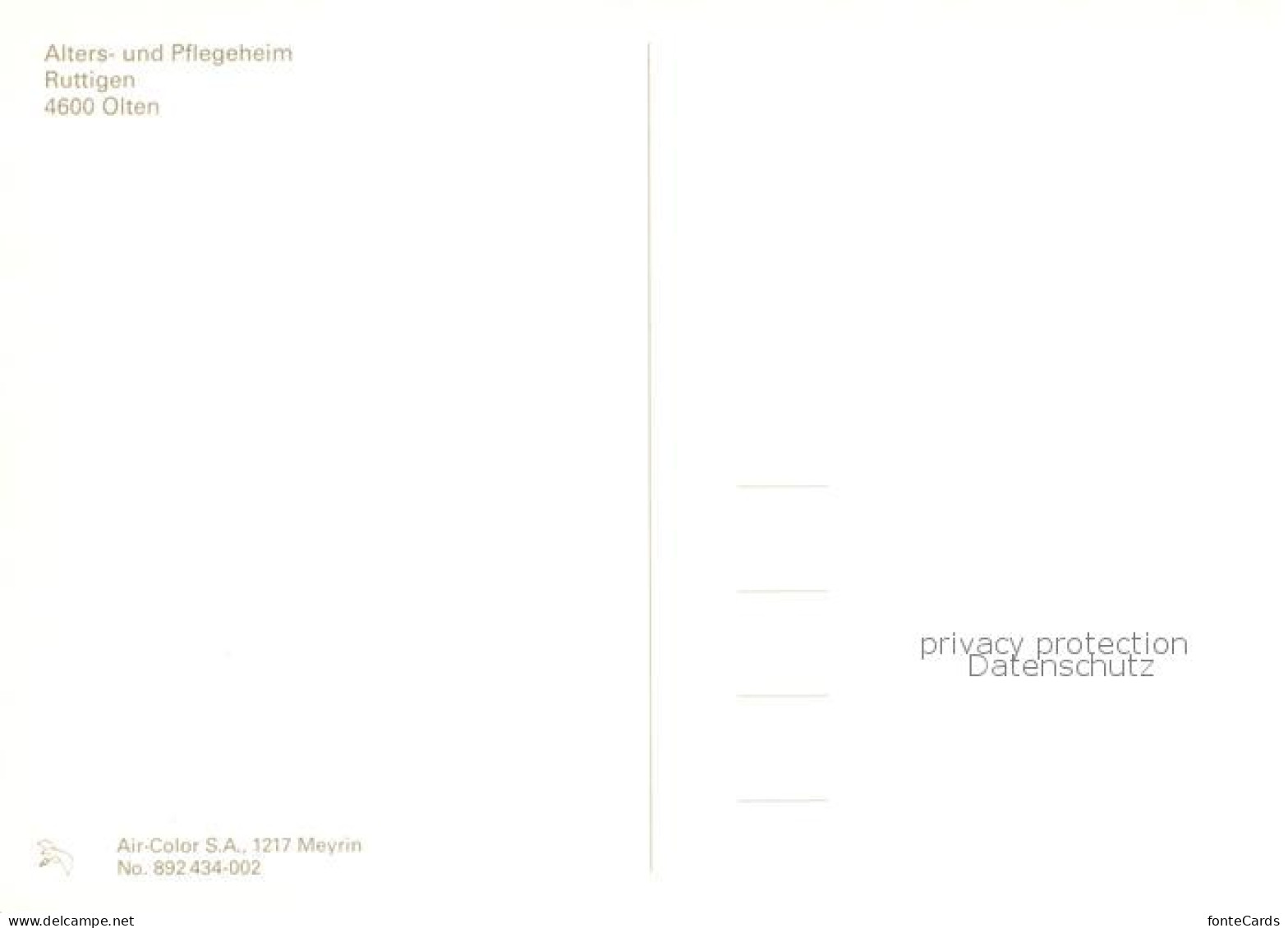 13864907 Olten SO Alters Und Pflegeheim Fliegeraufnahme  - Altri & Non Classificati