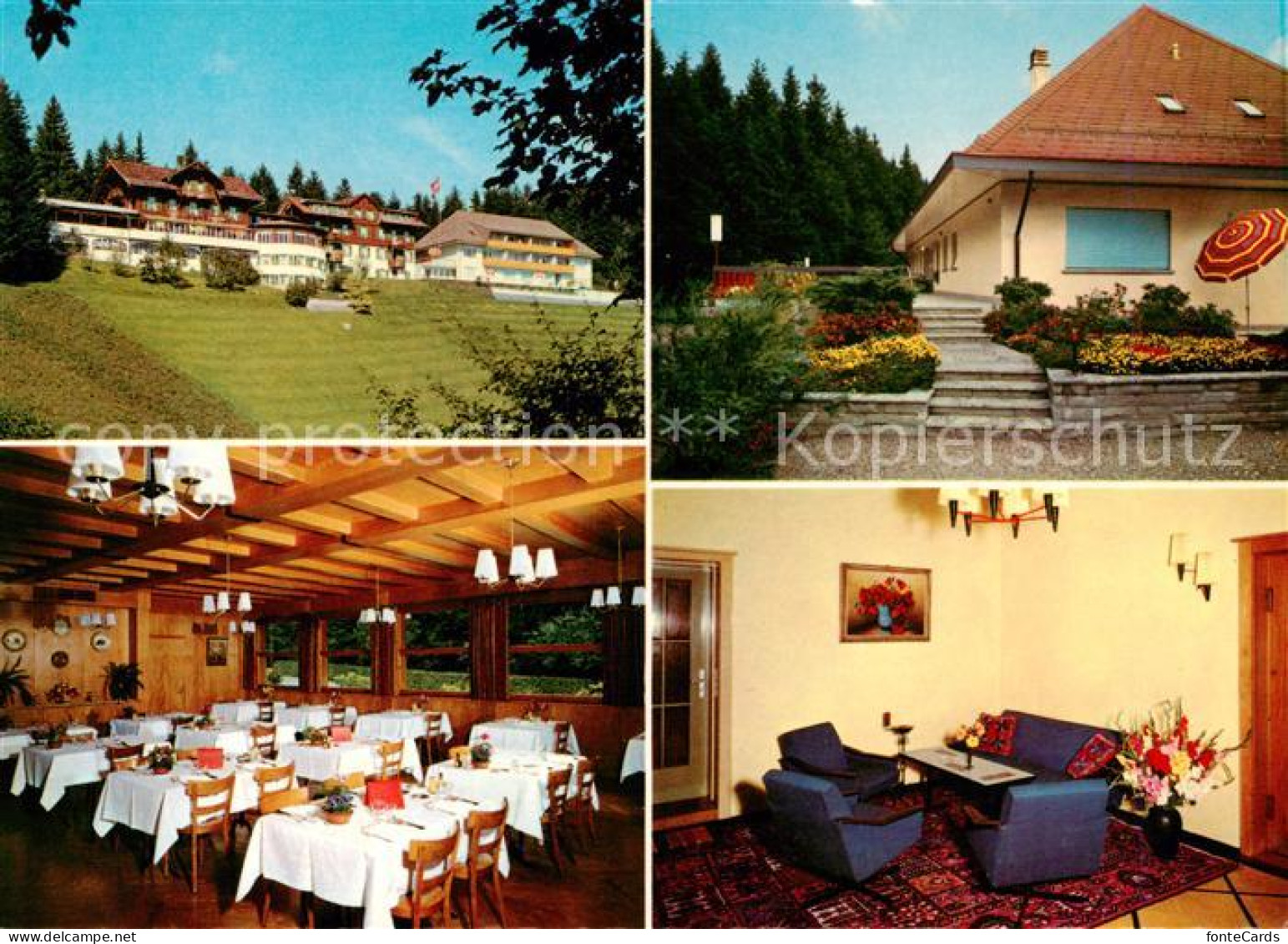 13864589 Emmenmatt Hotel Kurhaus Moosegg Park Speiseraum Aufenthaltsraum Emmenma - Sonstige & Ohne Zuordnung