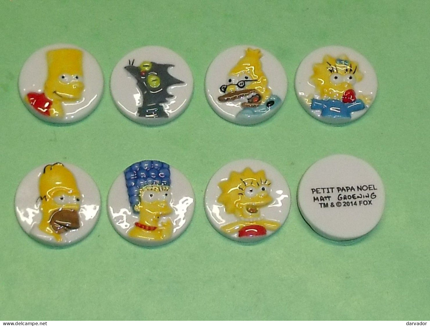 TB124 / Fève / Série De Fèves Complète : Simpson 2014 - Dibujos Animados