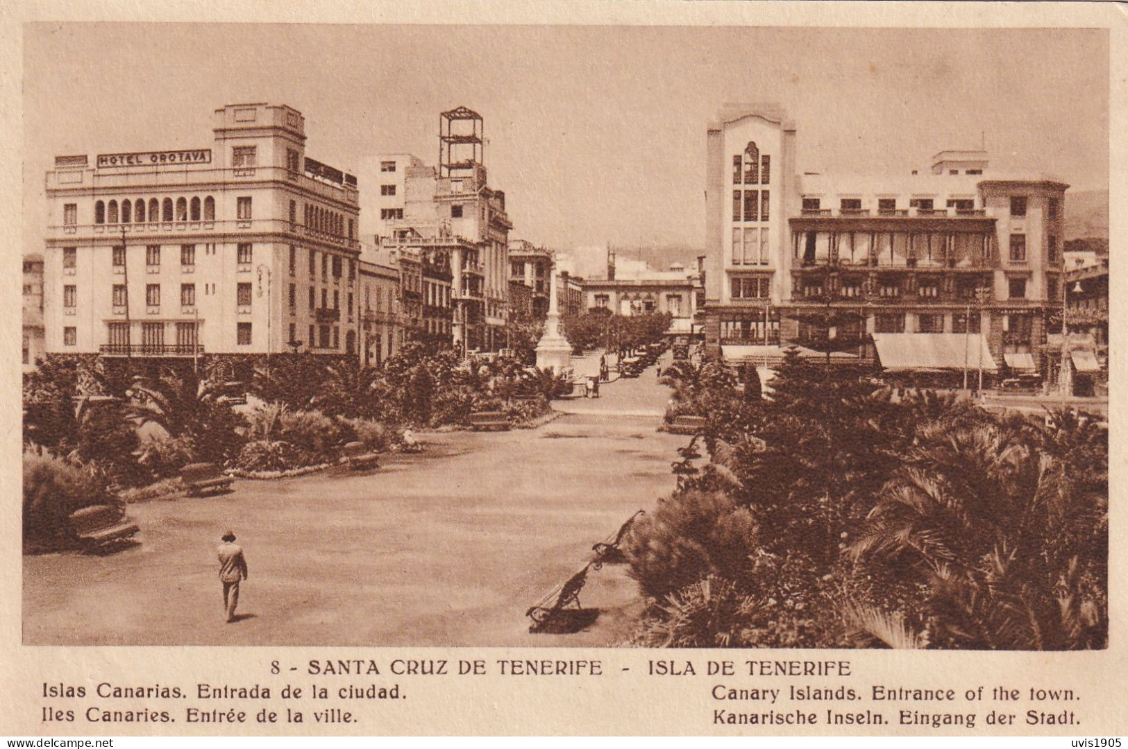 Tenerife.Santa Cruz.City Entrance. - Tenerife