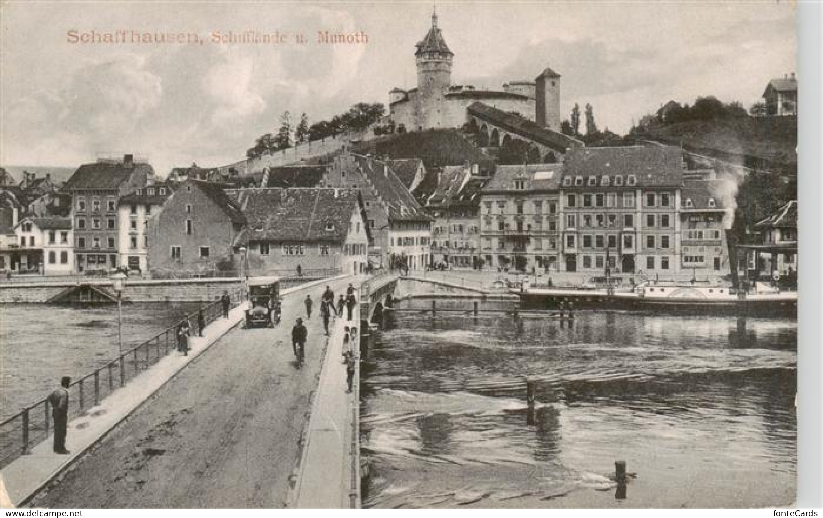 13863739 Schaffhausen  SH Schifflaende Und Munoth Festung  - Andere & Zonder Classificatie