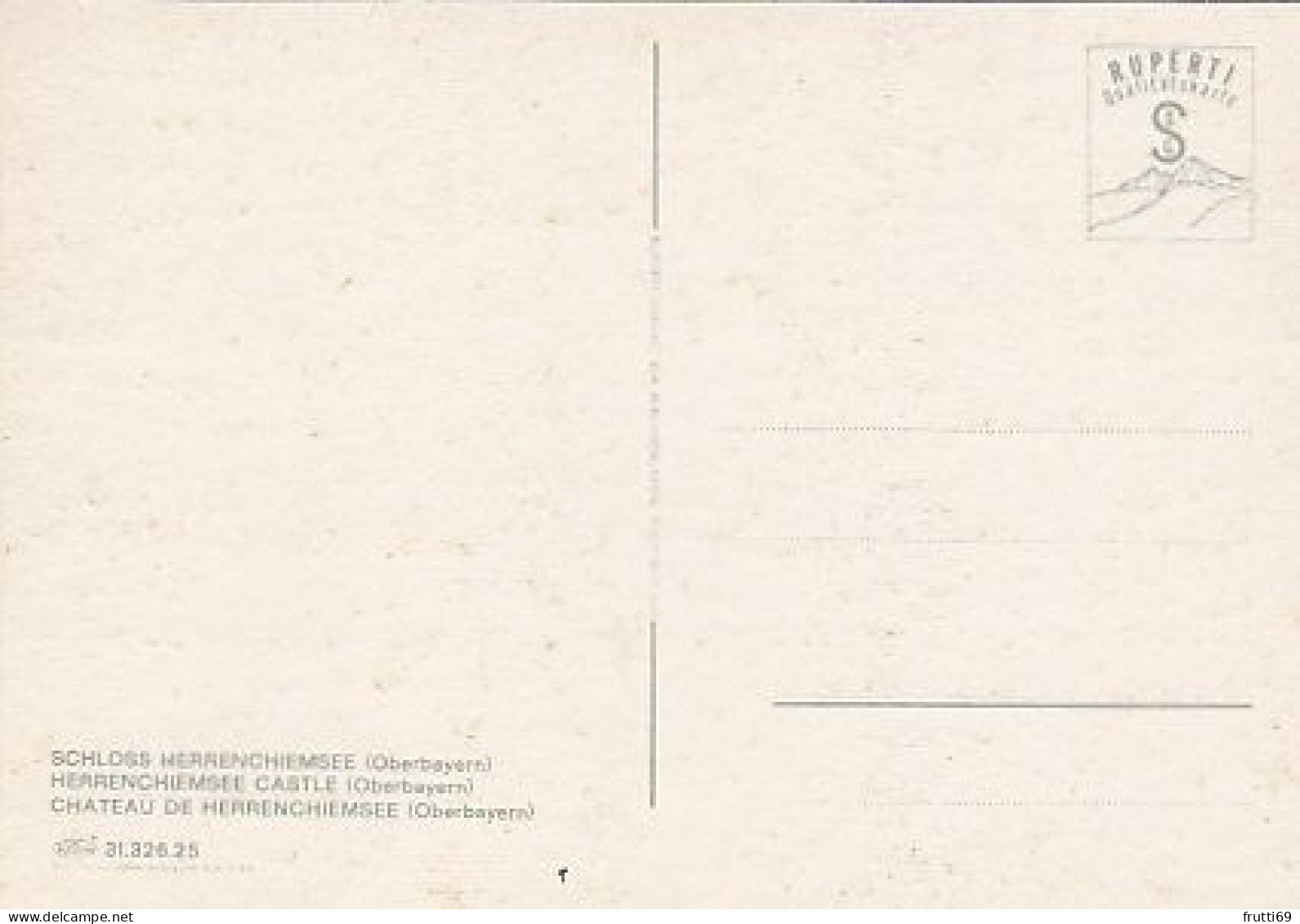 AK 211490 GERMANY - Schloss Herrenchiemsee - Chiemgauer Alpen