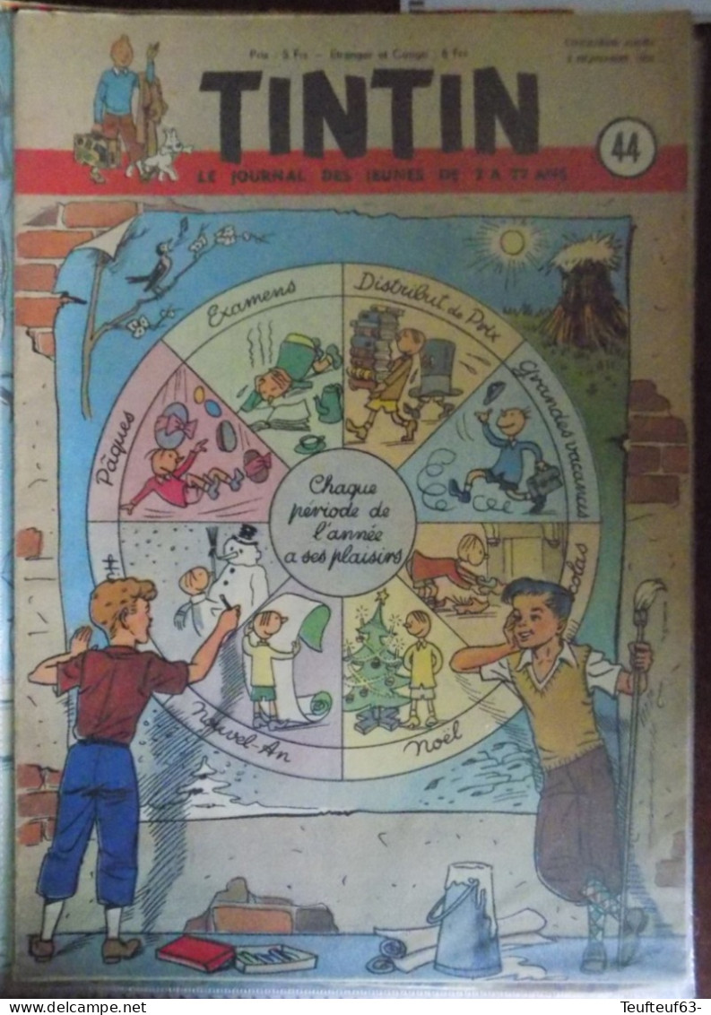 Tintin N° 44/1950 - Tintin