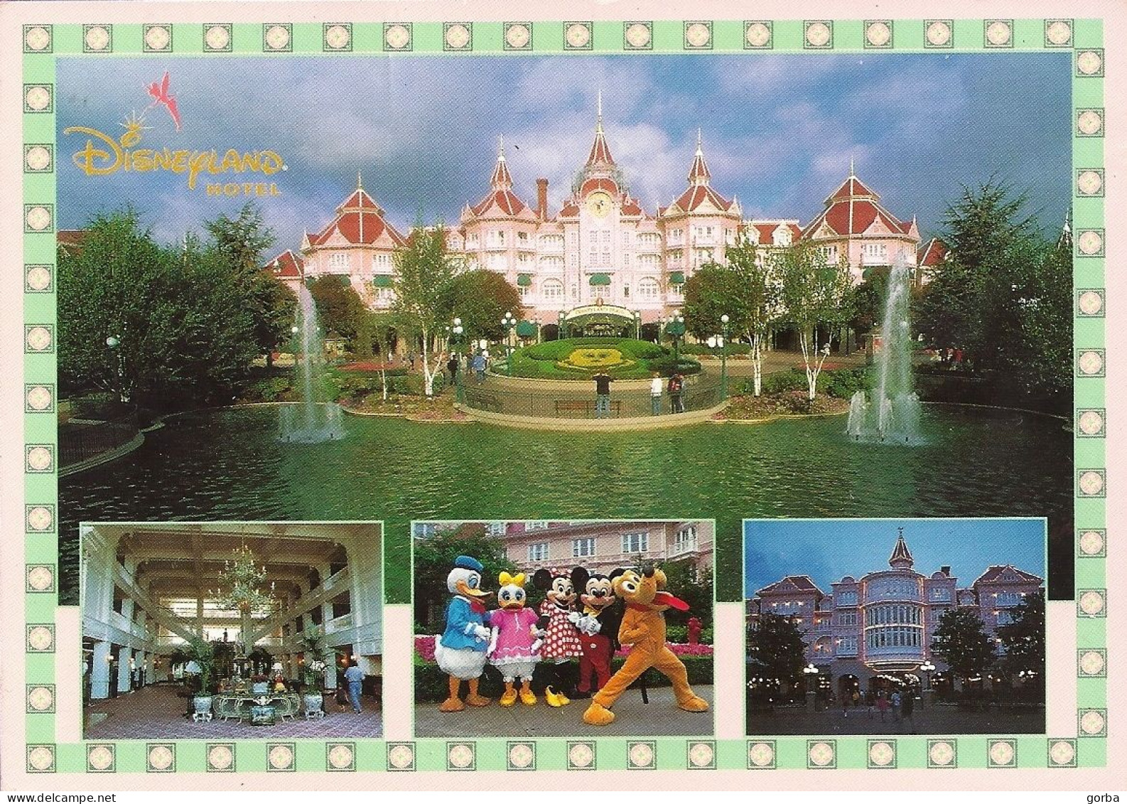 *CPM  - DISNEYLAND Hôtel - PARIS (75) - Multivue - Disneyland