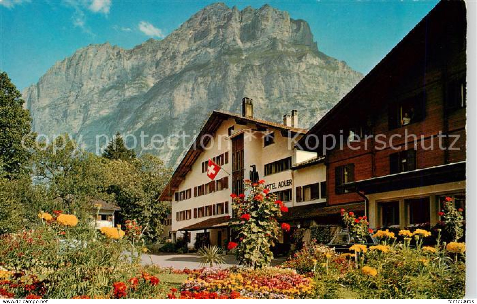 13858937 Grindelwald BE Hotel Adler Mit Mettenberg  - Andere & Zonder Classificatie