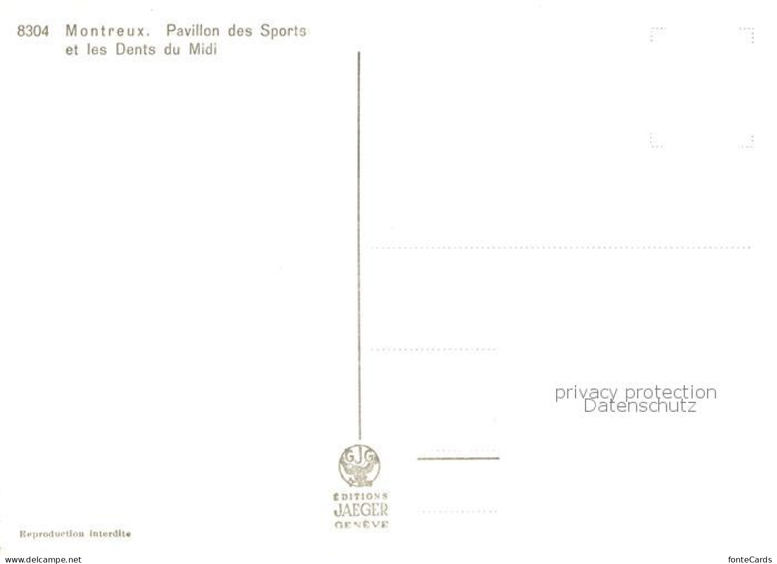 13858519 Montreux  VD Pavillon Des Sports Et Les Dents Du Midi  - Other & Unclassified