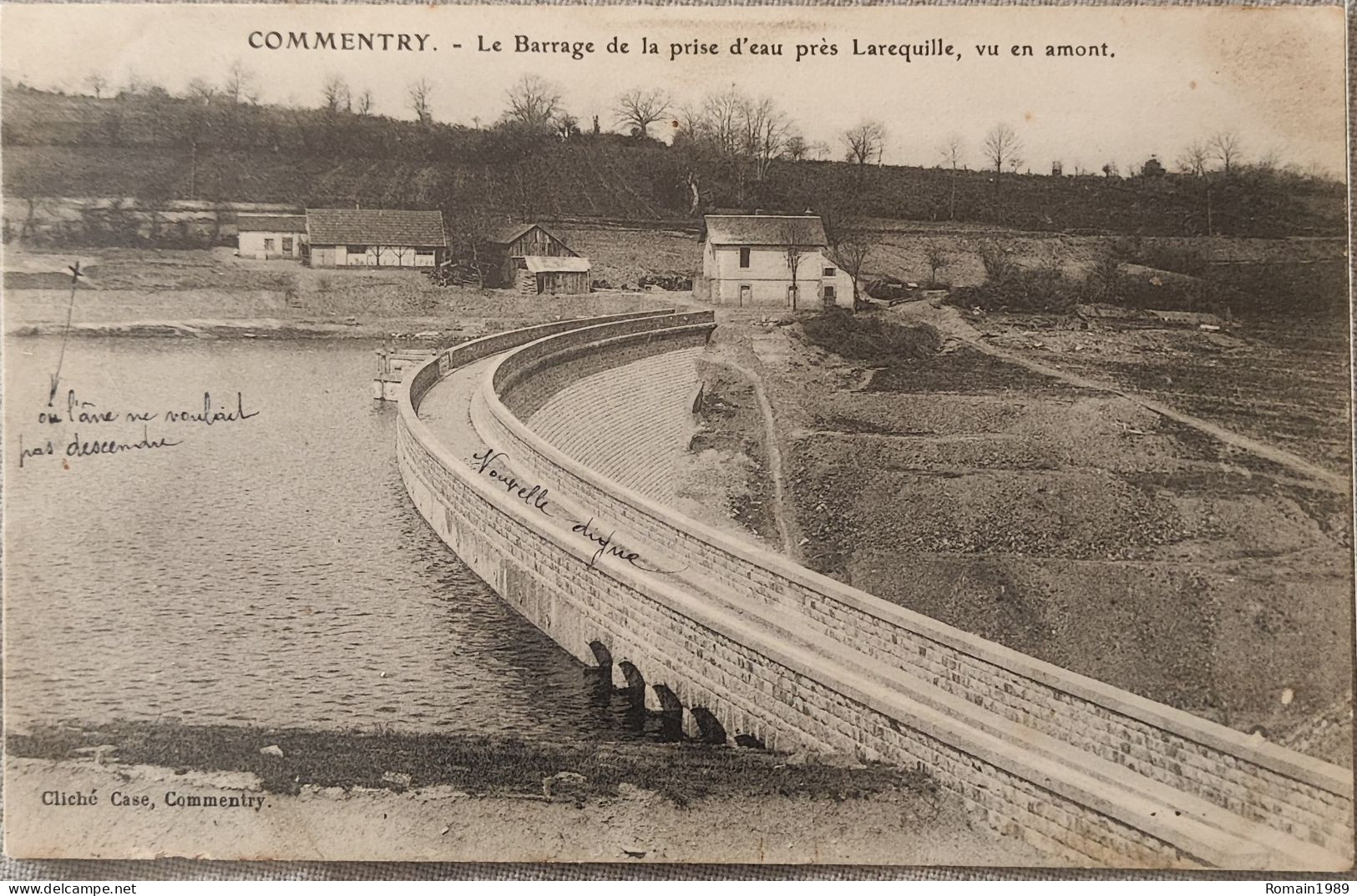 Commentry Le Barrage De La Prise D'eau Près Larequille - Commentry