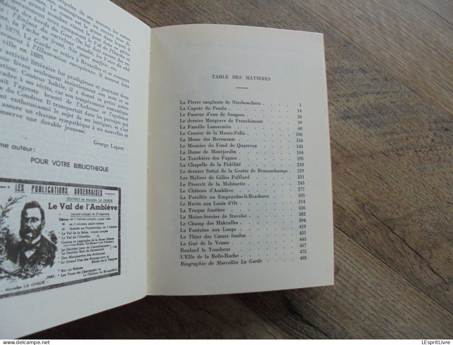 LE VAL D'AMBLEVE Histoires Et Légendes Ardennaises Régionalisme Ardenne Quarreux Franchimont Remouchamps - Weltkrieg 1939-45