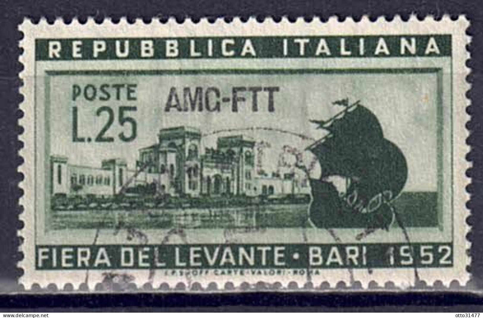 Italien / Triest Zone A - 1952 - Levante-Messe, Nr. 184, Gestempelt / Used - Usados