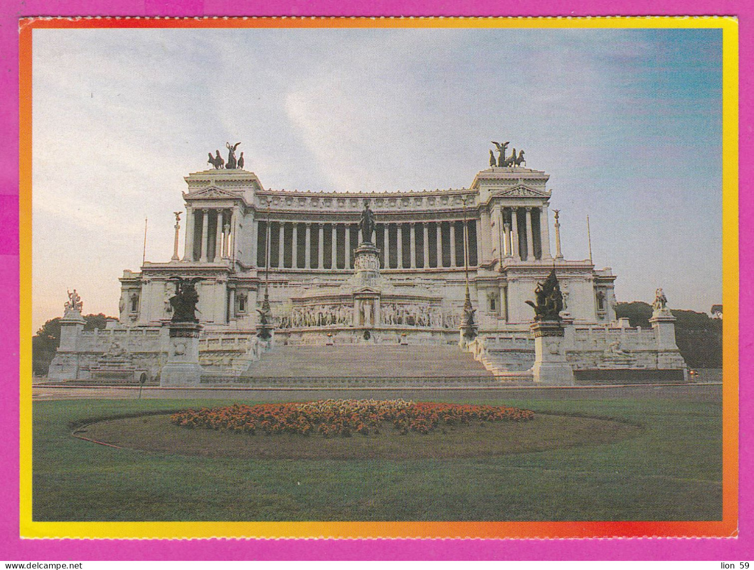 294063 / Italy - ROMA Altare Della Patria PC 2003 Roma Fiumicino USED 0.41€ Woman In Art F. Tulli Engraving - 1991-00: Storia Postale