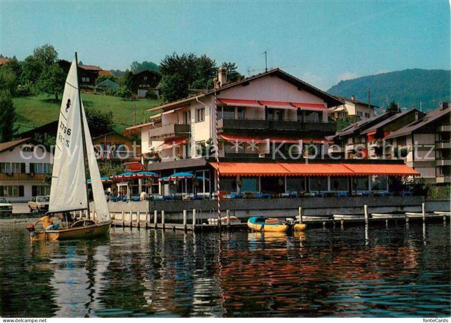 13856389 Faulensee Bad Thunersee BE Hotel Restaurant Seerose  - Autres & Non Classés