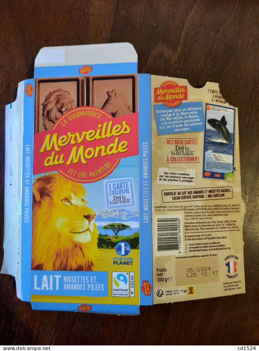 Merveilles Du Monde - Nouvelle Version - Carte N° 17 - Altri & Non Classificati