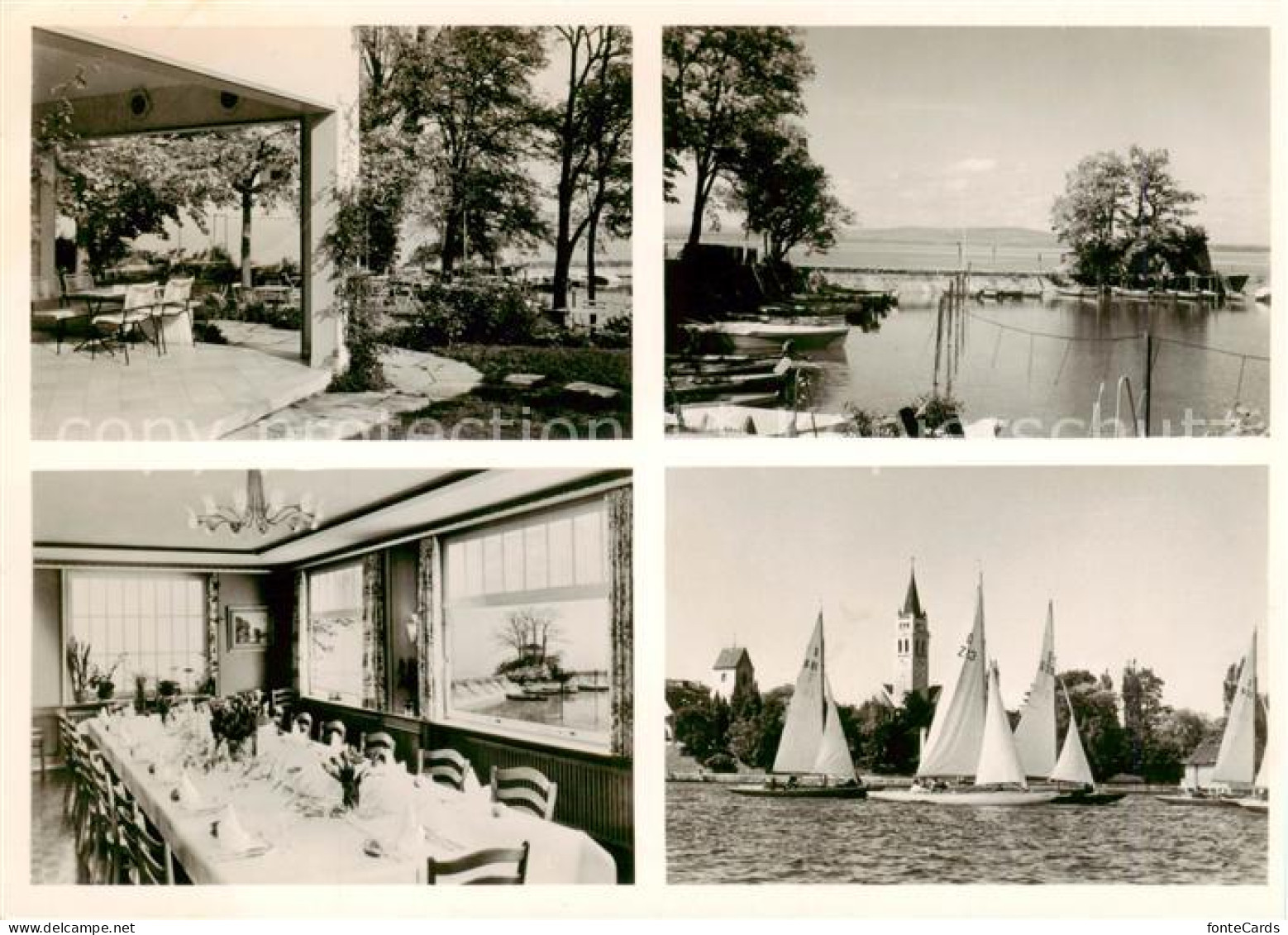 13853909 Romanshorn TG Hotel Restaurant Inseli Romanshorn Gastraeume Segeln Roma - Andere & Zonder Classificatie