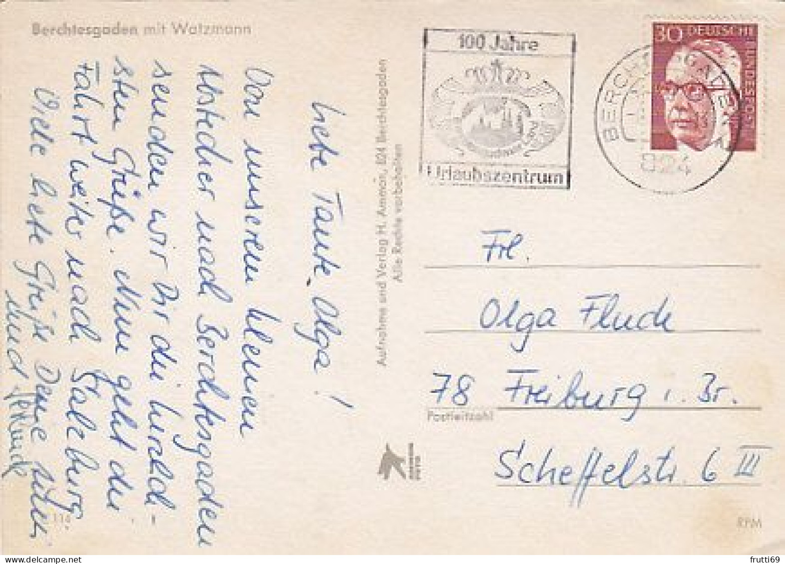 AK 211495 GERMANY - Berchtesgaden Mit Watzmann - Berchtesgaden