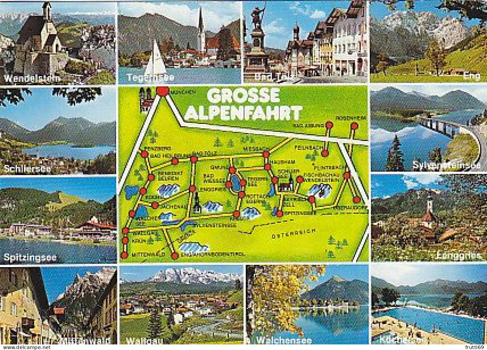 AK 211496 GERMANY - Grosse Alpenfahrt - Autres & Non Classés