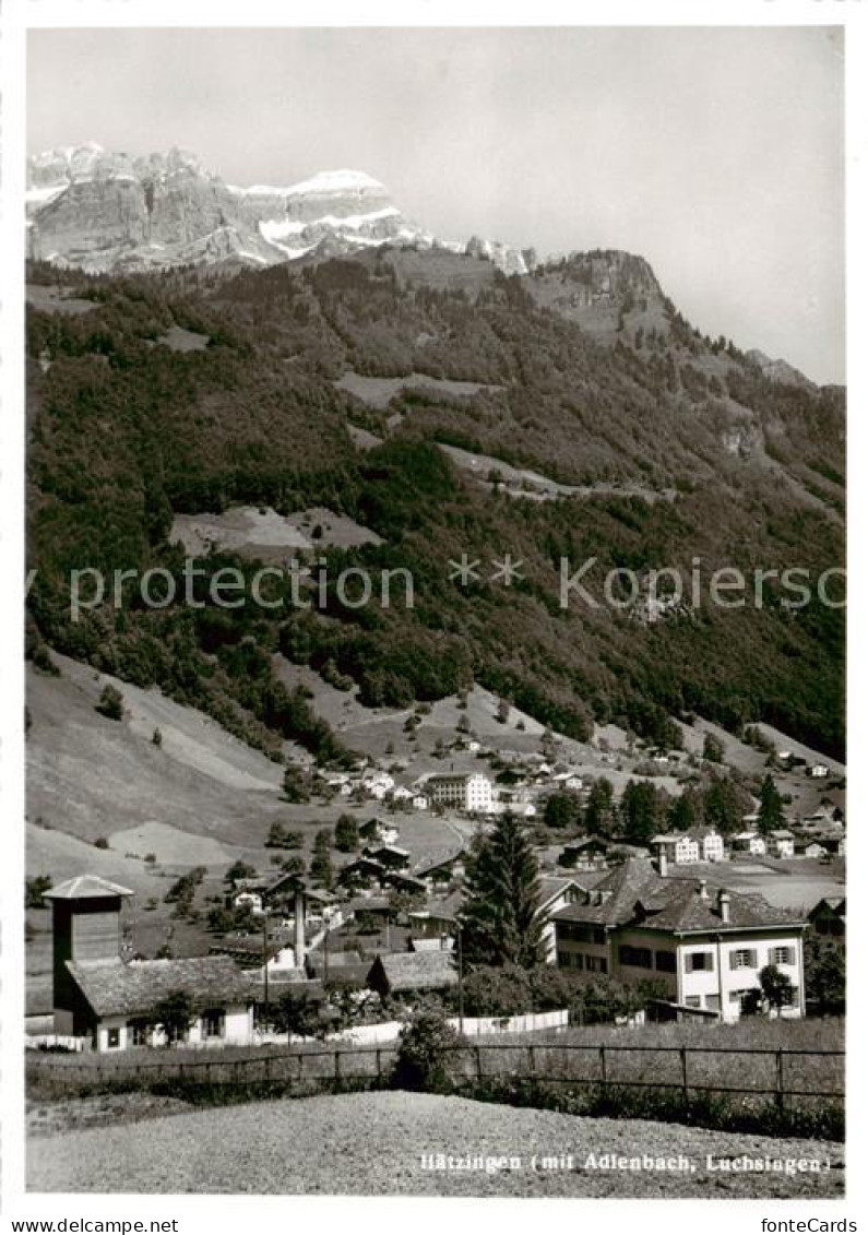 13853379 Haetzingen GL Mit Adlenbach Luchsingen  - Autres & Non Classés