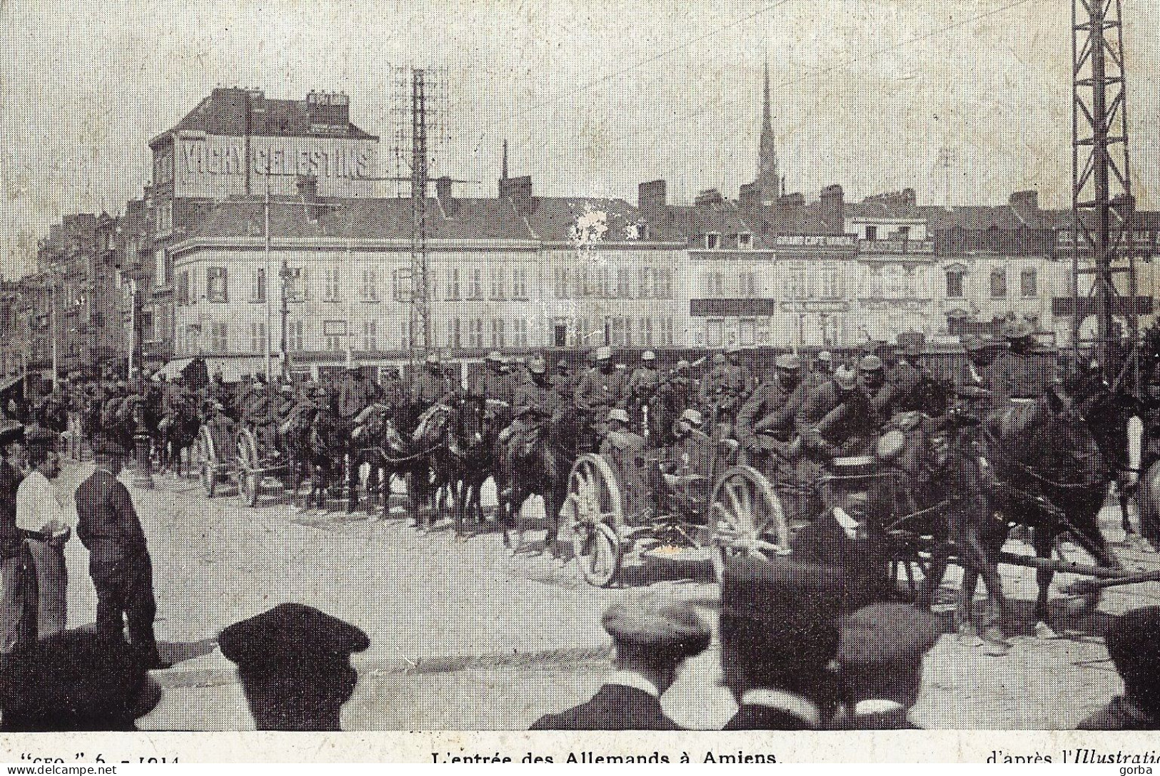 *CPA - 80 - AMIENS - L'Entrée Des Allemands - Amiens