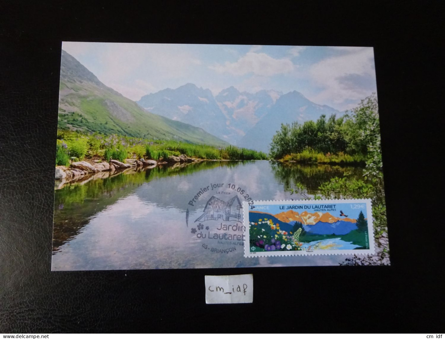 FRANCE 2024 1,29 EURO " LE JARDIN DU LAUTARET HAUTES ALPES " OBLITÉRATION 1ER JOUR 10 05 2024 ENVELOPPE F.D.C. - 2020-…