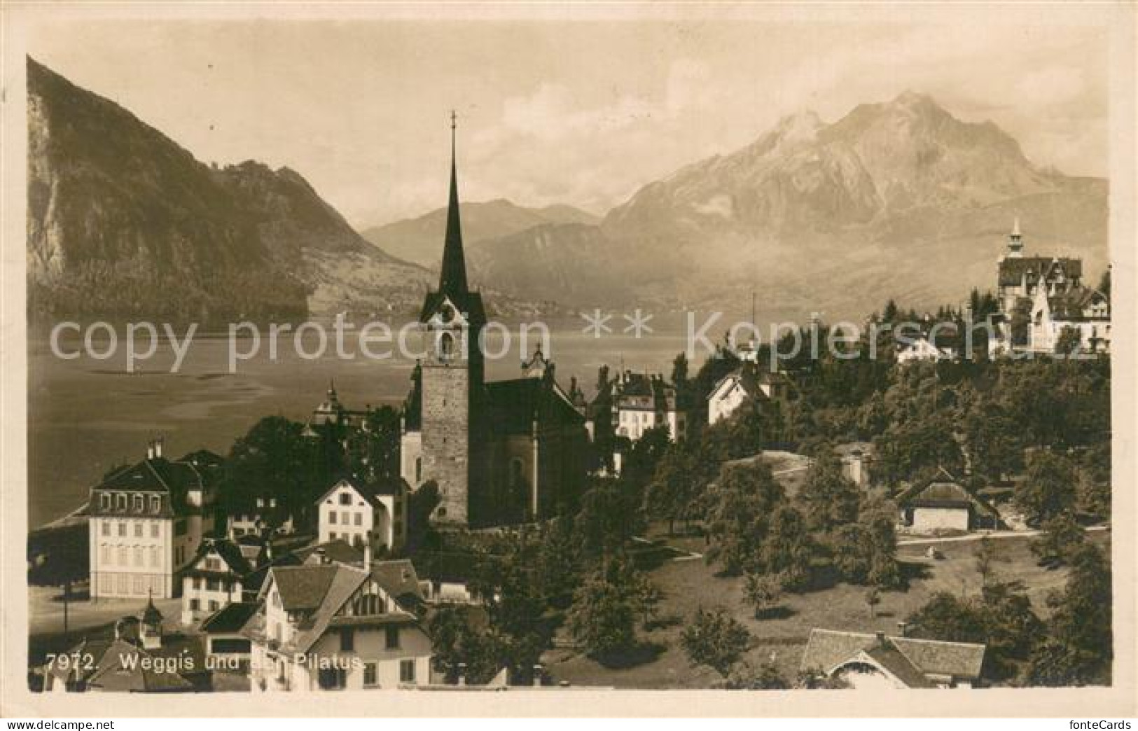 13852139 Weggis Vierwaldstaettersee Weggis Und Pilatus Weggis Vierwaldstaetterse - Sonstige & Ohne Zuordnung